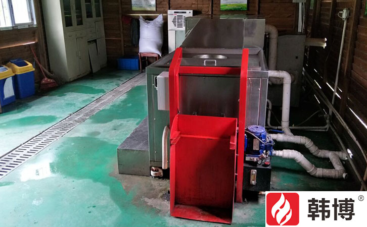蘇州滸關(guān)吳公村引進(jìn)韓博300kg廚余垃圾處理設(shè)備